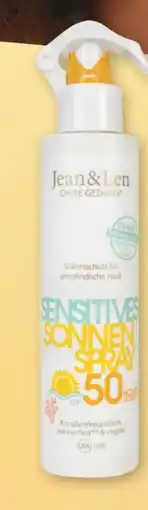Rossmann Jean & Len Sensitives Sonnenspray LSF 50 Angebot