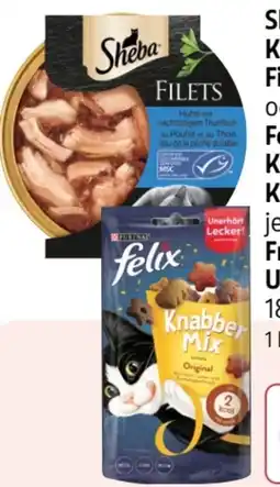 Rossmann Sheba Katzenfutter Feine Filets Angebot