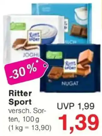 Jawoll Ritter Sport Angebot