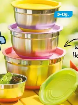 NETTO Hensslers Edelstahl-Schüssel-Set 5-tlg Angebot