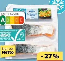NETTO Navito Lachsfilet mit Haut Angebot