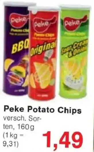 Jawoll Peke Potato Chips Angebot