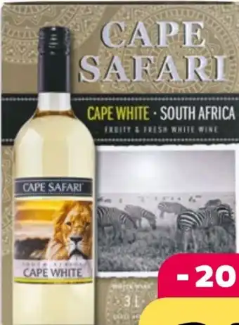 NETTO Cape Safari Cape White Angebot