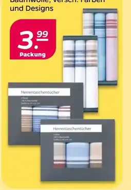 NETTO Herren-Stofftaschentücher Angebot