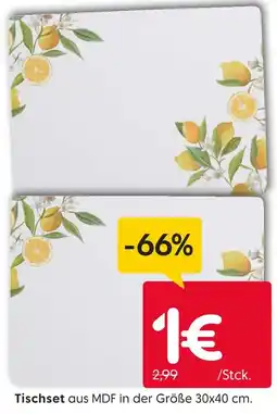 Rusta Tischset Angebot