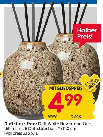 Rusta Duftsticks ester Angebot