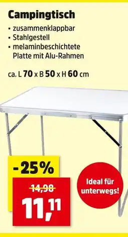 Thomas Philipps Campingstisch Angebot