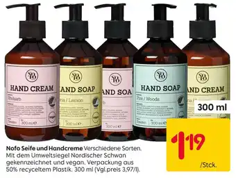 Rusta Nofo seife und handcreme Angebot
