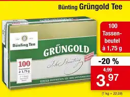 Zimmermann Bünting grüngold tee Angebot
