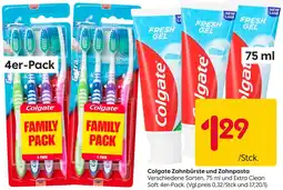 Rusta Colgate zahnbürste und zahnpasta Angebot