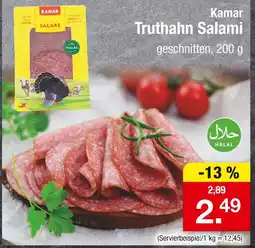 Zimmermann Kamar truthahn salami Angebot