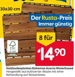 Rusta Rusta holzbodenplatten bahamas acacia waterbased Angebot