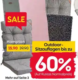 Rusta Hampton sitzauflage bis zu Angebot