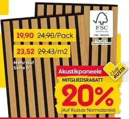 Rusta Akustikpaneele Angebot