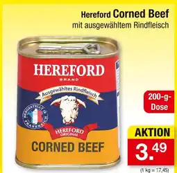 Zimmermann Hereford corned beef Angebot