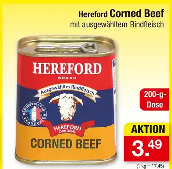 Zimmermann Hereford corned beef Angebot