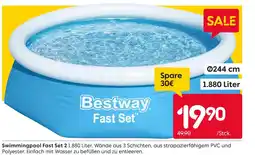 Rusta Bestway swimmingpool fast set 2 Angebot