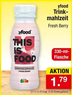 Zimmermann Yfood trinkmahlzeit Angebot