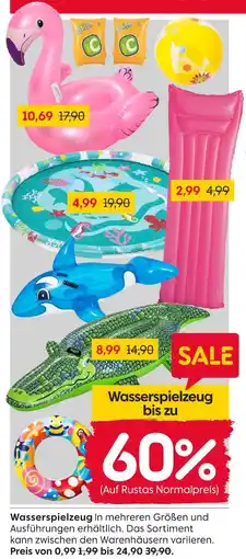 Rusta Wasserspielzeug Angebot