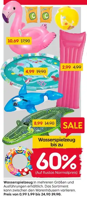 Rusta Wasserspielzeug Angebot