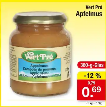 Zimmermann Vert pré apfelmus Angebot