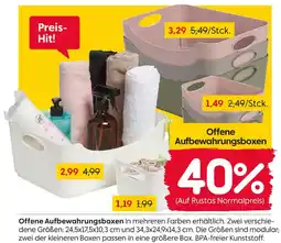 Rusta Offene aufbewahrungsboxen Angebot