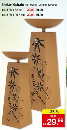 Zimmermann Deko-schale Angebot
