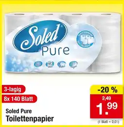 Zimmermann Soled pure toilettenpapier Angebot