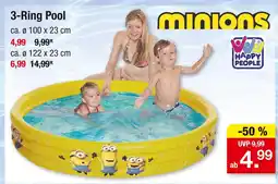 Zimmermann Happy people minions 3-ring pool Angebot