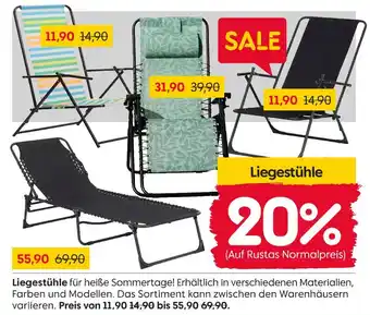 Rusta Liegestuhl Angebot