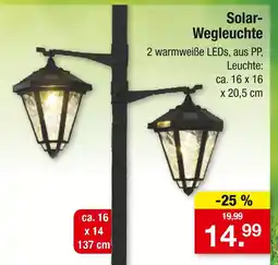 Zimmermann Solar-wegleuchte Angebot