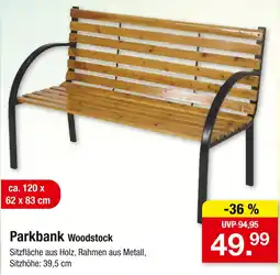 Zimmermann Woodstock parkbank Angebot