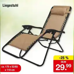 Zimmermann Liegestuhl Angebot