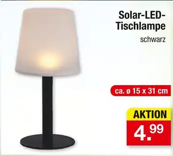 Zimmermann Solar-led-tischlampe Angebot