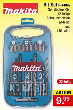 Zimmermann Makita bit-set p-44002 Angebot