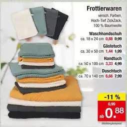 Zimmermann Waschhandschuh Angebot