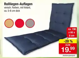 Zimmermann Rollliegen-auflagen Angebot