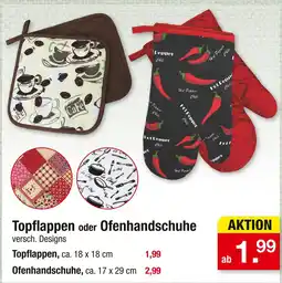 Zimmermann Topflappen Angebot