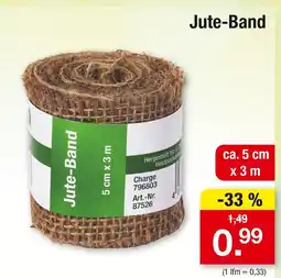 Zimmermann Jute-band Angebot