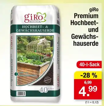 Zimmermann Giro premium hochbeet- und gewächshauserde Angebot