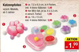 Zimmermann Katzenpfoten Angebot