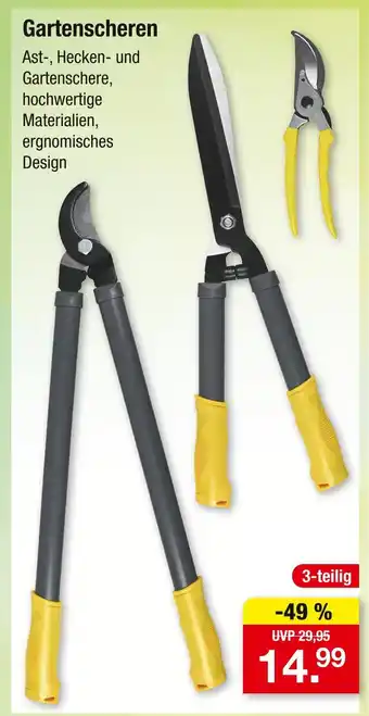 Zimmermann Gartenscheren Angebot