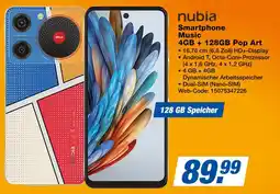 Expert Nubia smartphone music 4gb + 128gb pop art Angebot