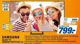Expert Samsung qled tv gq65q74datxzg ai Angebot