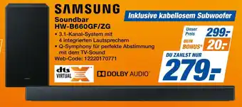 Expert Samsung soundbar hw-b660gf/zg Angebot