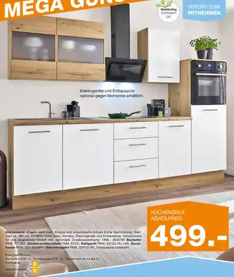 Segmüller Küchenzeile capri Angebot
