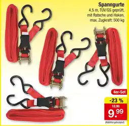 Zimmermann Spanngurte Angebot