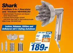 Expert Shark flexstyle 5-in-1 haarstyler und -trockner hd446sleu Angebot