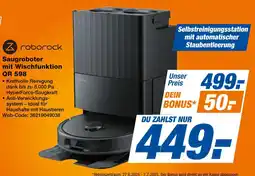 Expert Roborock saugroboter mit wischfunktion qr 598 Angebot