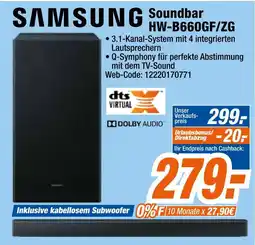 Expert Samsung soundbar hw-b660gf/zg Angebot